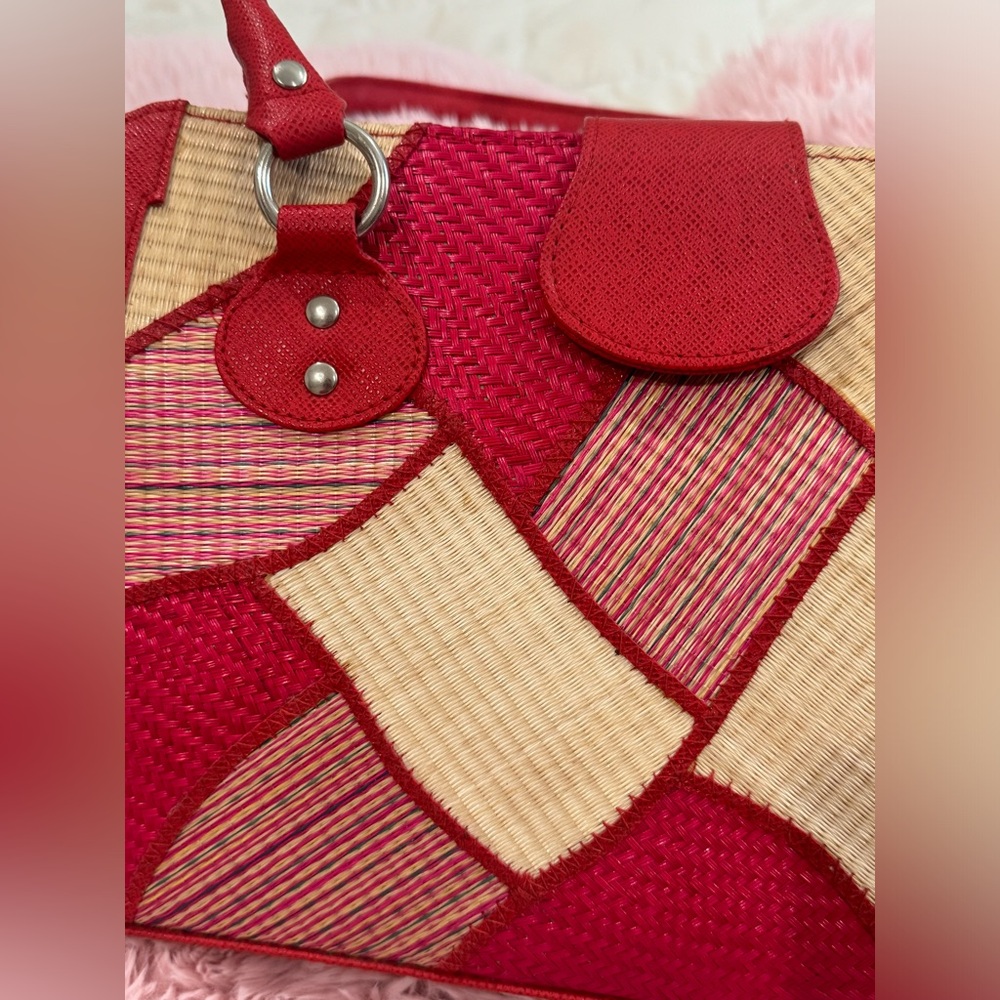 NWOT Woven Shoulder Bag - Picture 3 of 7